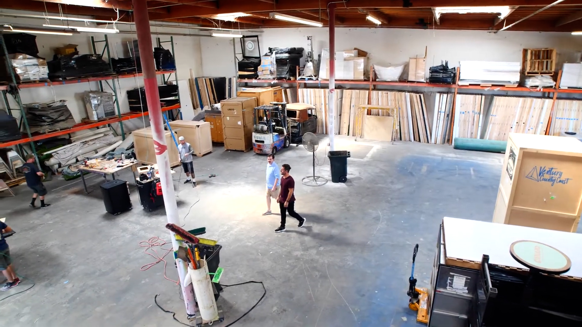 Creative Displays Location in Camarillo California. 