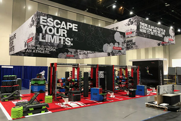 10x30 Trade show booth